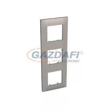 SCHNEIDER ALB45729 ALTIRA Hármas keret függőleges, gránit
