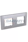 SCHNEIDER ALB45732 ALTIRA Kettes keret vízszintes, szürke SCHNEIDER ALB45732 ALTIRA Kettes keret vízszintes, szürke