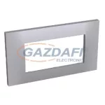  SCHNEIDER ALB45734 ALTIRA 4 modulos egyterű keret vízszintes, szürke