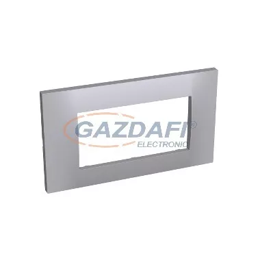 SCHNEIDER ALB45734 ALTIRA 4 modulos egyterű keret vízszintes, szürke SCHNEIDER ALB45734 ALTIRA 4 modulos egyterű keret vízszintes, szürke