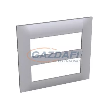 SCHNEIDER ALB45738 ALTIRA 6+6 modulos egyterű keret vízszintes, szürke SCHNEIDER ALB45738 ALTIRA 6+6 modulos egyterű keret vízszintes, szürke