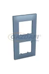 SCHNEIDER ALB45745 ALTIRA Kettes keret függőleges, pala kék SCHNEIDER ALB45745 ALTIRA Kettes keret függőleges, pala kék