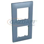   SCHNEIDER ALB45745 ALTIRA Kettes keret függőleges, pala kék