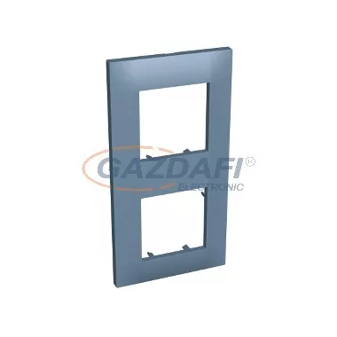 SCHNEIDER ALB45745 ALTIRA Kettes keret függőleges, pala kék SCHNEIDER ALB45745 ALTIRA Kettes keret függőleges, pala kék