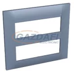   SCHNEIDER ALB45748 ALTIRA 6+6 modulos egyterű keret vízszintes, pala kék