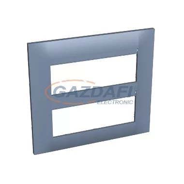 SCHNEIDER ALB45748 ALTIRA 6+6 modulos egyterű keret vízszintes, pala kék SCHNEIDER ALB45748 ALTIRA 6+6 modulos egyterű keret vízszintes, pala kék