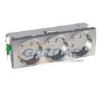   SCHNEIDER ALB46262 ALTIRA 3x2P+F dugalj csatlakozóaljzat 45°, alumínium