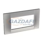   SCHNEIDER ALB46654 ALTIRA 4 modulos egyterű keret vízszintes, alumínium