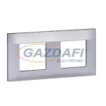   SCHNEIDER ALB46655 ALTIRA Kettes keret függőleges, alumínium