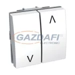   SCHNEIDER ALB47087 ALTIRA redőnykapcsoló polárfehér 16A, antibakteriális