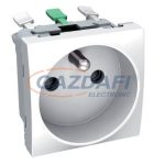   SCHNEIDER ALB47277 ALTIRA franciacsapos 2p+f dugalj csatlakozóaljzat gyorscsatlakozással, gyermekvédelemmel, fehér, antibakteriális