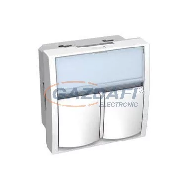 SCHNEIDER ALB47336N ALTIRA Alombard informatikai aljzat 2xRJ45 Cat6 FTP polárfehér, antibakteriális SCHNEIDER ALB47336N ALTIRA Alombard informatikai aljzat 2xRJ45 Cat6 FTP polárfehér, antibakteriális