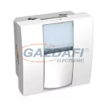   SCHNEIDER ALB47346N ALTIRA Alombard informatikai aljzat RJ45 Cat6 STP polárfehér, antibakteriális