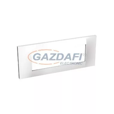 SCHNEIDER ALB47656 ALTIRA 6 modulos egyterű keret polárfehér, antibakteriális SCHNEIDER ALB47656 ALTIRA 6 modulos egyterű keret polárfehér, antibakteriális