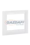 SCHNEIDER ALB47658 ALTIRA 6+6 modulos egyterű keret polárfehér, antibakteriális SCHNEIDER ALB47658 ALTIRA 6+6 modulos egyterű keret polárfehér, antibakteriális