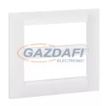   SCHNEIDER ALB47658 ALTIRA 6+6 modulos egyterű keret polárfehér, antibakteriális