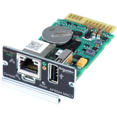 SCHNEIDER AP9544 Easy UPS Hálózati SNMP kártya 1fázis SCHNEIDER AP9544 Easy UPS Hálózati SNMP kártya 1fázis