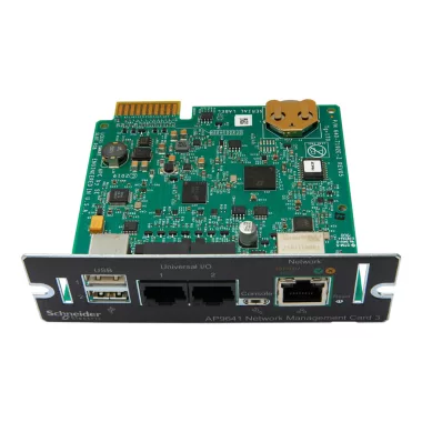 SCHNEIDER AP9641 UPS Network Management Card 3 with Environmental Monitoring