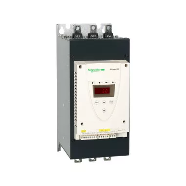 SCHNEIDER ATS22C14Q Altistart 22 lágyindító, 140A, 3f, 230…440 VAC, 230 VAC vezérlőfeszültség, Modbus RTU