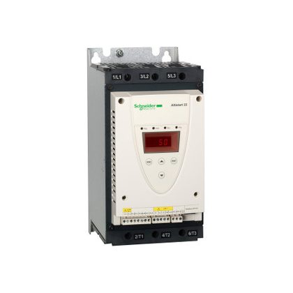 SCHNEIDER ATS22D88S6U Altistart 22 lágyindító, 88A, 3f, 208…600 VAC, 110 VAC vezérlőfeszültség, Modbus RTU