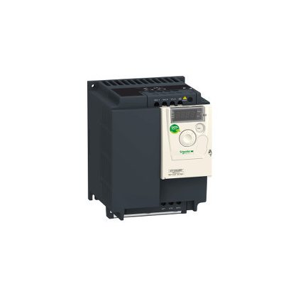 SCHNEIDER ATV12PU30M3 Altivar ATV12 frekvenciaváltó, 3kW, 3f, 230 VAC, Modbus RTU, IP20, hűtőborda nélkül