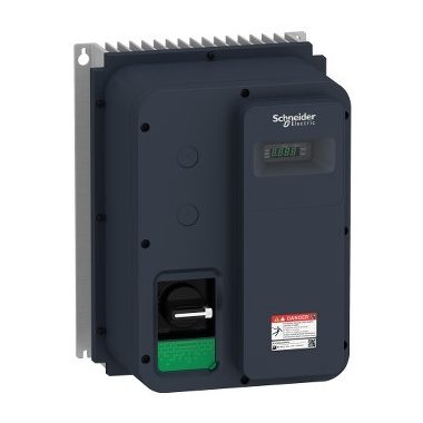 SCHNEIDER ATV320U22N4WS Altivar Machine ATV320 frekvenciaváltó, 2,2kW, 3f, 400VAC, Modbus/CANopen, IP65, szakaszoló kapcsolóval