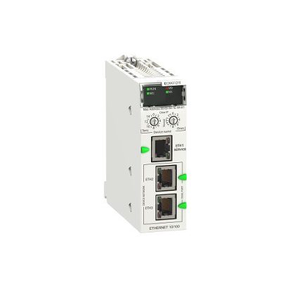   SCHNEIDER BMECRA31210 X80 EIO modul, M580 Ethernet hátlaphoz