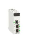 SCHNEIDER BMENOC0301C X80 kommunikációs modul, Ethernet IP / Modbus TCP/IP, lakkozott