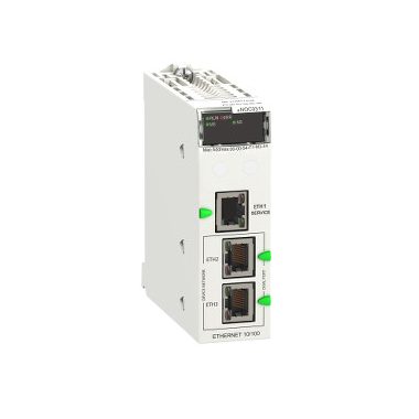 SCHNEIDER BMENOC0311C X80 kommunikációs modul, FactoryCast Ethernet, lakkozott