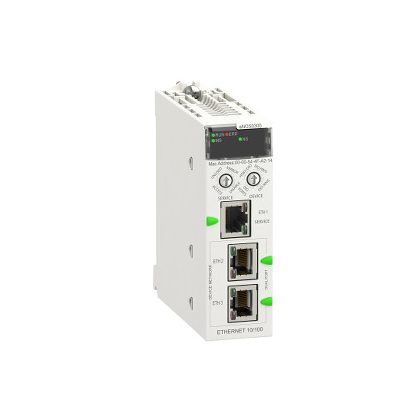   SCHNEIDER BMENOS0300 X80 kommunikációs modul, Ethernet DRS switch