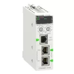   SCHNEIDER BMENOS0300C X80 kommunikációs modul, Ethernet DRS switch, lakkozott