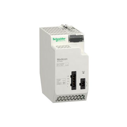   SCHNEIDER BMXCPS4002H X80 tápegység, redundáns, 100…230  VAC, 40W, megerősített