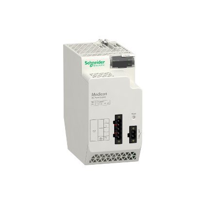   SCHNEIDER BMXCPS4022 X80 tápegység, redundáns, 24…48 VDC, 40W
