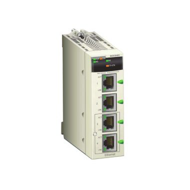 SCHNEIDER BMXNOC0401 X80 kommunikációs modul, M340, Ethernet IP / Modbus TCP/IP