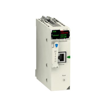 SCHNEIDER BMXNOE0100H X80 kommunikációs modul, M340, Ethernet IP / Modbus TCP/IP, megerősített