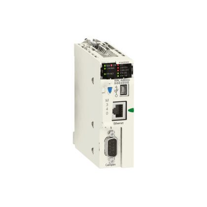   SCHNEIDER BMXP3420302 Modicon M340 processzor, L2, CANopen, Modbus TCP/IP / Ethernet IP