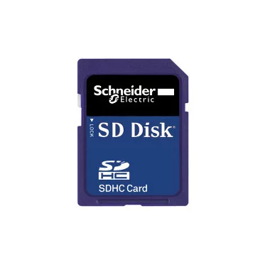 SCHNEIDER BMXRMS004GPF Modicon PAC kiegészítő, SD memóriakártya M580 PLC-hez, 4GB
