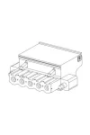 SCHNEIDER BMXXTSCPS10 X80 tápegység kiegészítő, rugószorítós sorkapocs szett, 1x5 + 1x2 érintkezős, csavaros SCHNEIDER BMXXTSCPS10 X80 tápegység kiegészítő, rugószorítós sorkapocs szett, 1x5 + 1x2 érintkezős, csavaros