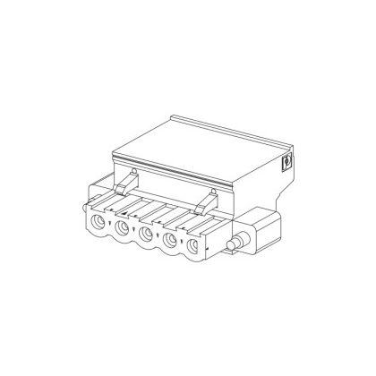   SCHNEIDER BMXXTSCPS10 X80 tápegység kiegészítő, rugószorítós sorkapocs szett, 1x5 + 1x2 érintkezős, csavaros
