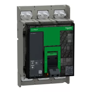 SCHNEIDER C063L320FM NS 630b L 3P fix kézi vezérlésű készülék mellső csatlakozás Micrologic 2.0