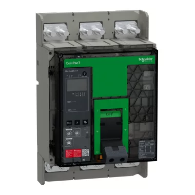 SCHNEIDER C063N32EFM NS 630b N 3P fix kézi vezérlésű készülék mellső csatlakozás Micrologic 2.0E