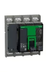 SCHNEIDER C100N450FM NS 1000 N 4P fix kézi vezérlésű készülék mellső csatlakozás Micrologic 5.0