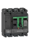 SCHNEIDER C10F42D100 Megszakító ComPacT NSX100F, 36 kA 415 VAC, MicroLogic 2.2 kioldóegység 100 A, 4P4d
