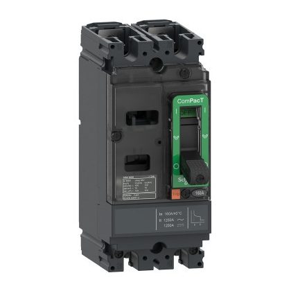   SCHNEIDER C10M2TM025 Megszakító ComPacT NSX100M AC/DC, 25 kA 415 VAC, TMD kioldóegység 25 A, 2P2d