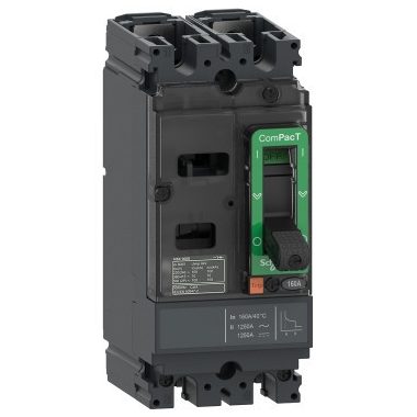SCHNEIDER C10M2TM050 Megszakító ComPacT NSX100M AC/DC, 25 kA 415 VAC, TMD kioldóegység 50 A, 2P2d