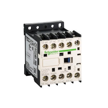   SCHNEIDER CA2KN22Q7 Segédkapcsoló 2 záró, 2 nyitó, 380...400 V AC 50 Hz