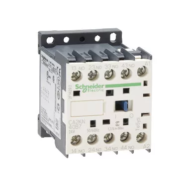 SCHNEIDER CA2KN40B7 Segédkapcsoló 4 záró, 24 V AC 50/60 Hz