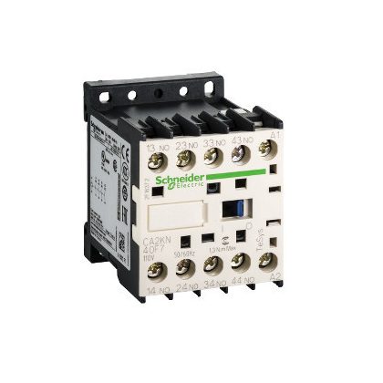   SCHNEIDER CA2KN40F7 Segédkapcsoló 4 záró, 110 V AC 50/60 Hz