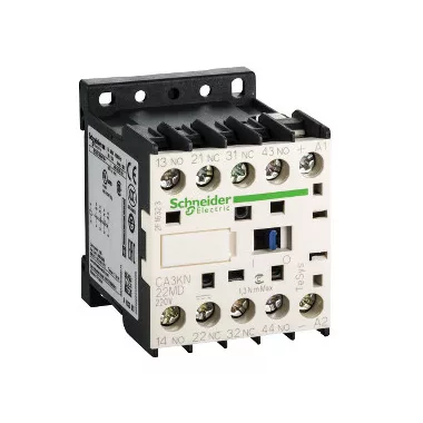 SCHNEIDER CA3KN22MD Segédkapcsoló 2 záró, 2 nyitó, 220 V DC
