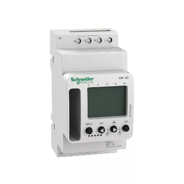 SCHNEIDER CCT15443 ACTI9 IHP 2C w (24/7) programozható időkapcsoló